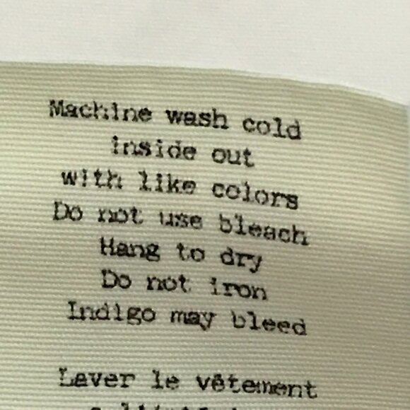 Rag & Bone Capri Skinny Jeans Women 26 Blue Low Rise Distressed Dark Wash - Picture 13 of 13